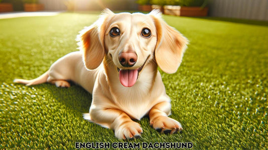 English Cream Dachshund