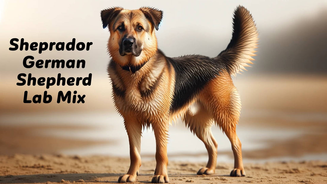 Sheprador German Shepherd Lab Mix Breed Info, Puppies
