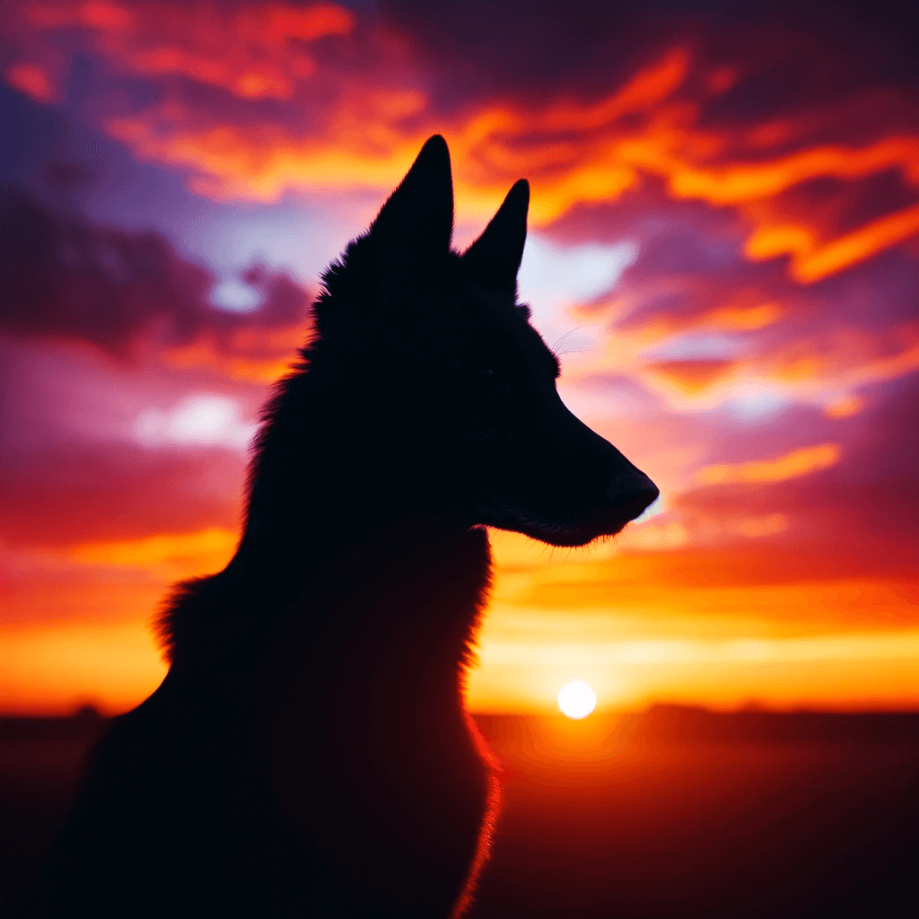 Black_Belgian_Malinois_against_a_vibrant_sunset_backdrop