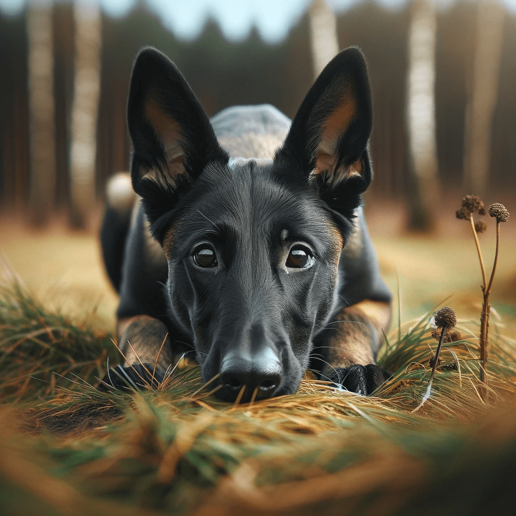 Black_Belgian_Malinois_investigating_its_surroundings