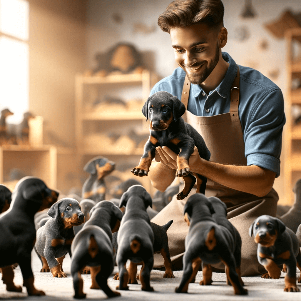 Blue_Doberman_puppies_to_a_prospective_owner