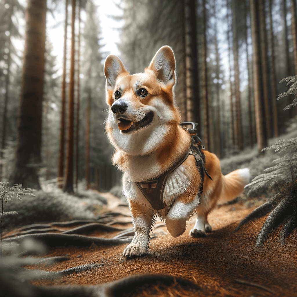 Corgidor_exploring_the_outdoors_its_endurance_and_curiosity_a_blend_of_both_Corgi_and_Labrador_traits