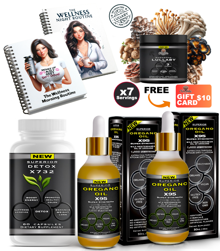 Wild Mediterranean Oregano Oil X95 - FREE BONUSES