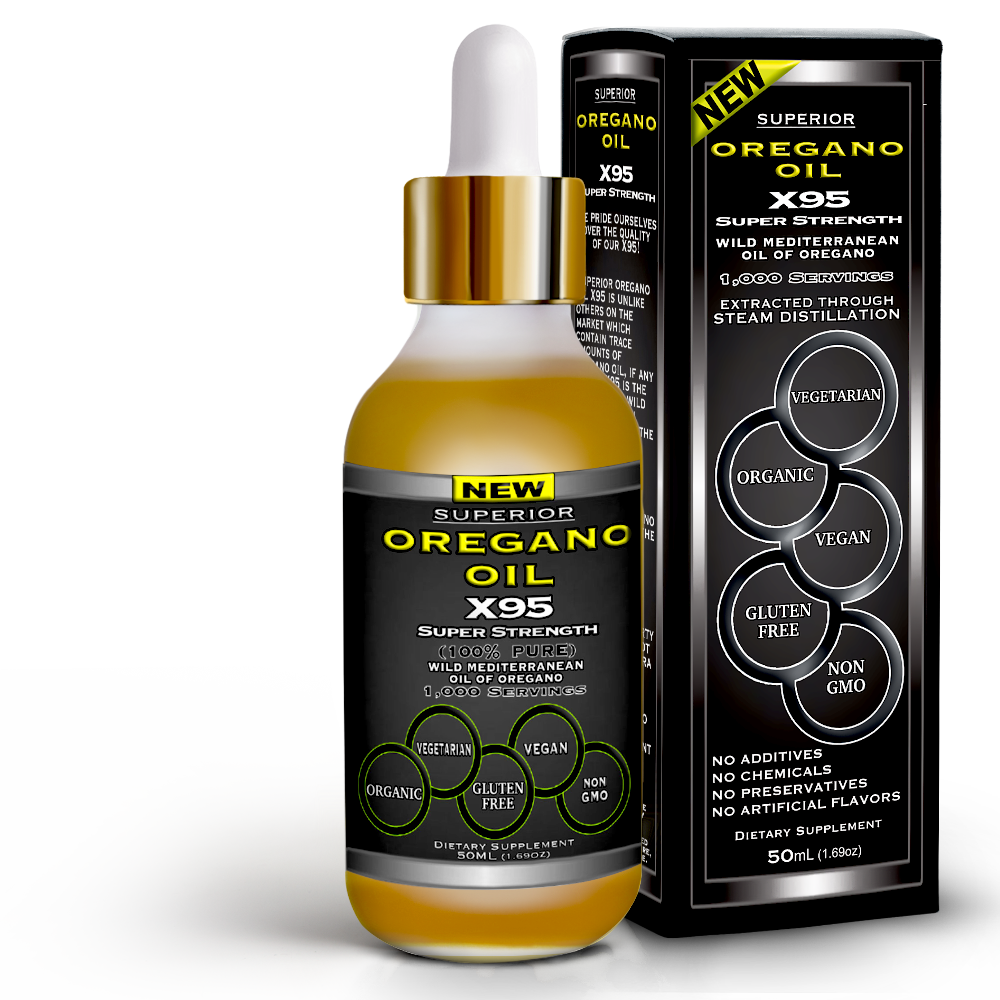 Wild Mediterranean Oregano Oil X95 - FREE BONUSES