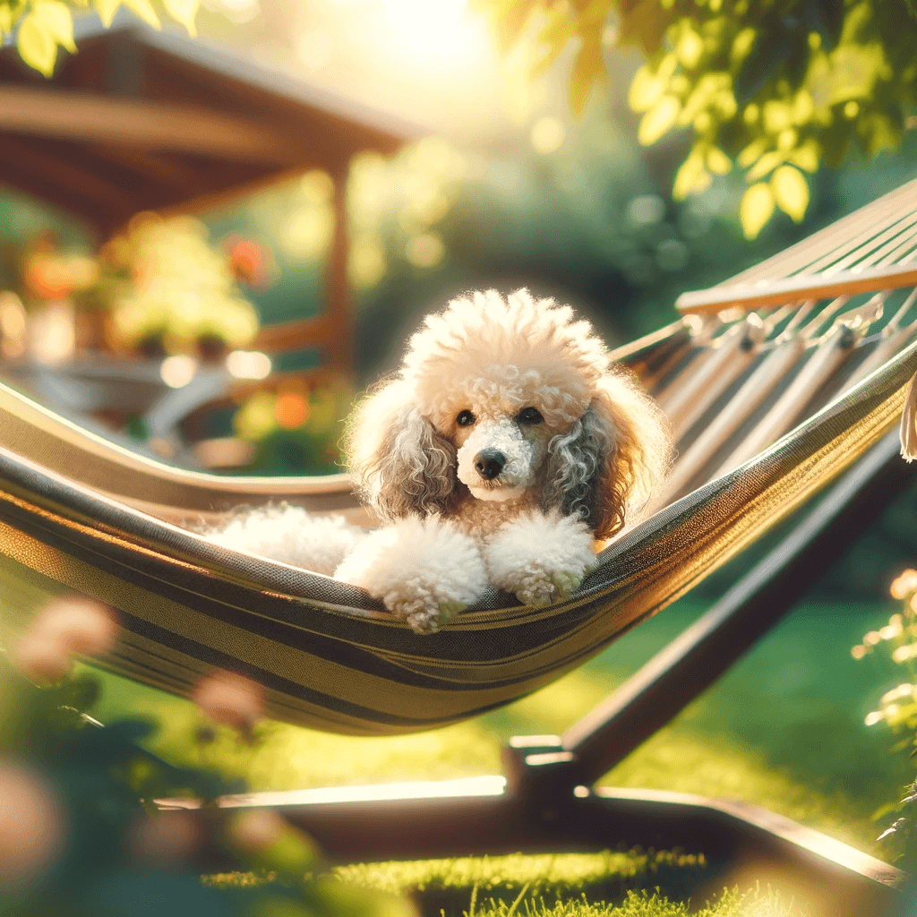 Parti_Poodle_lounging_in_a_hammock_enjoying_a_lazy_sunny_afternoon