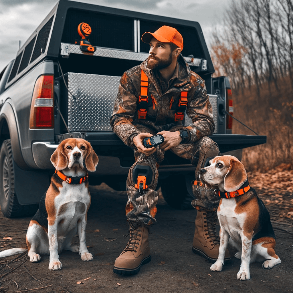 alpha dog nutrition hounds for hunting hound witting with owner ready for hunt