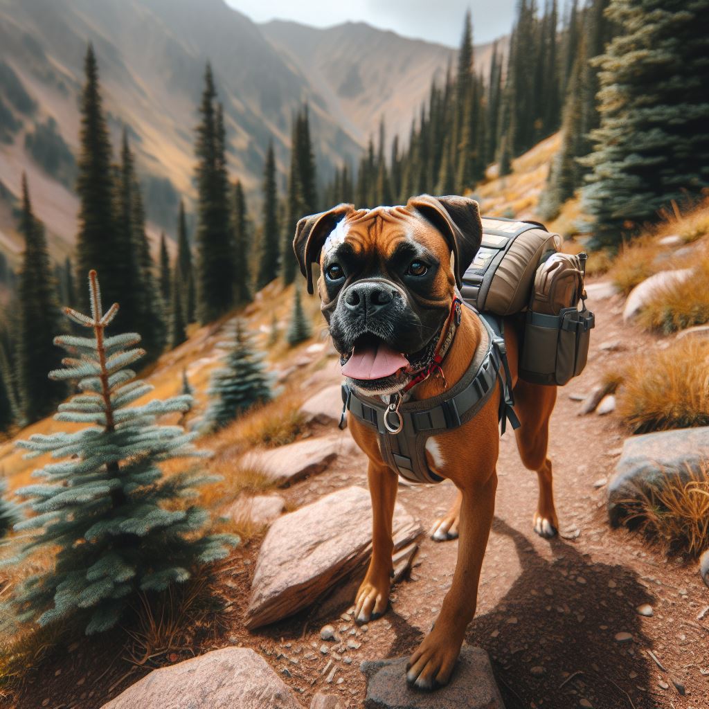 boxador_boxer_labrador_mix_hike