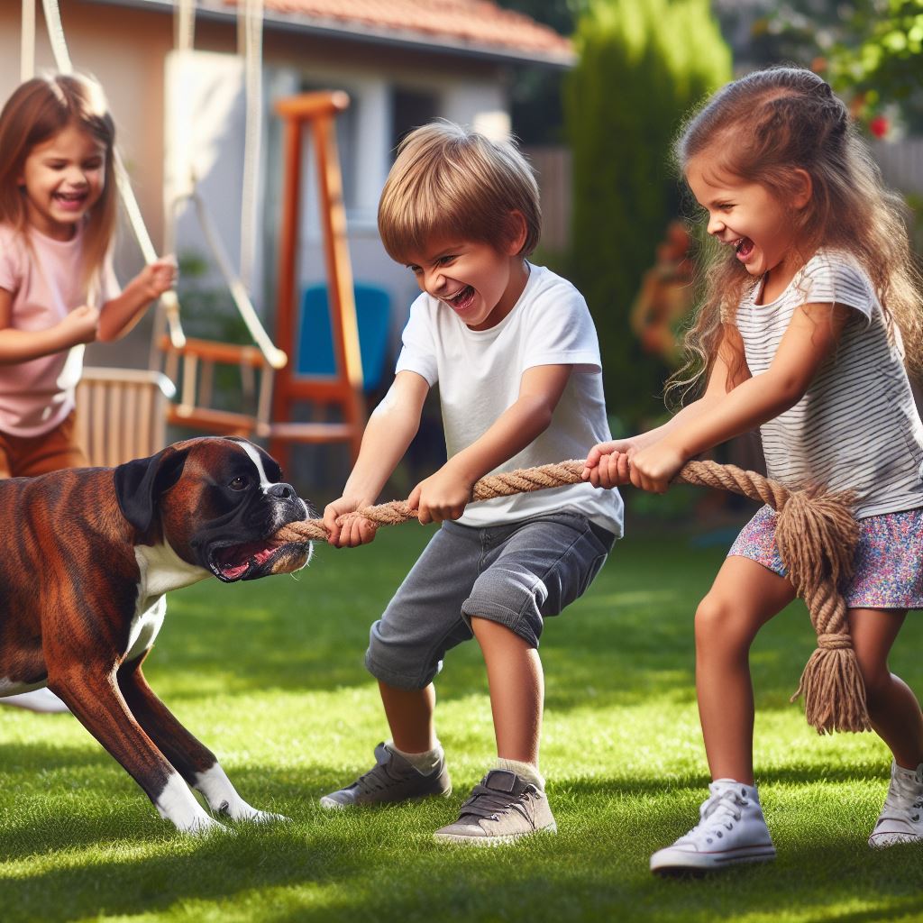 boxador_boxer_labrador_mix_playing_with_kids