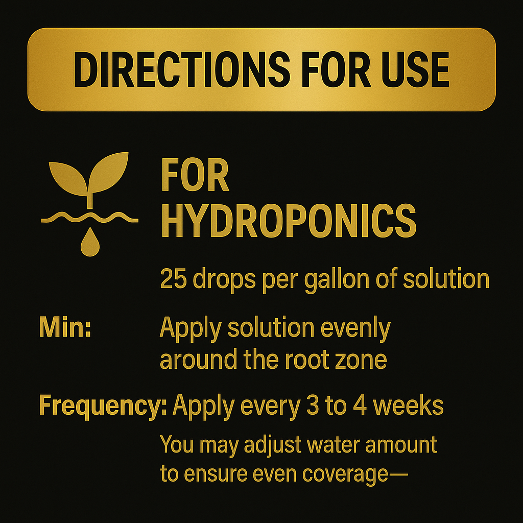 Humic Acid Golden Roots x689 - Humic Acid & Fulvic Acid Liquid Concentrate