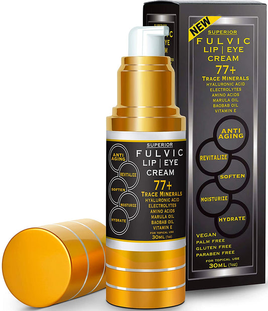 Superior Fulvic Lip Eye Cream