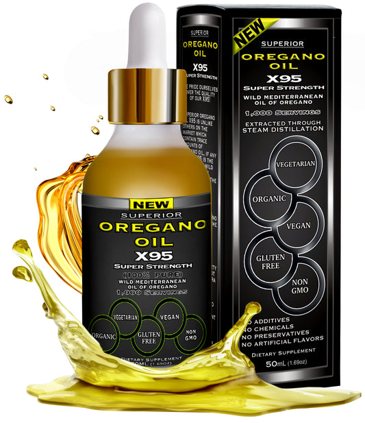 Oregano Oil Drops | Buy Wild Mediterranean Oil of Oregano Extract