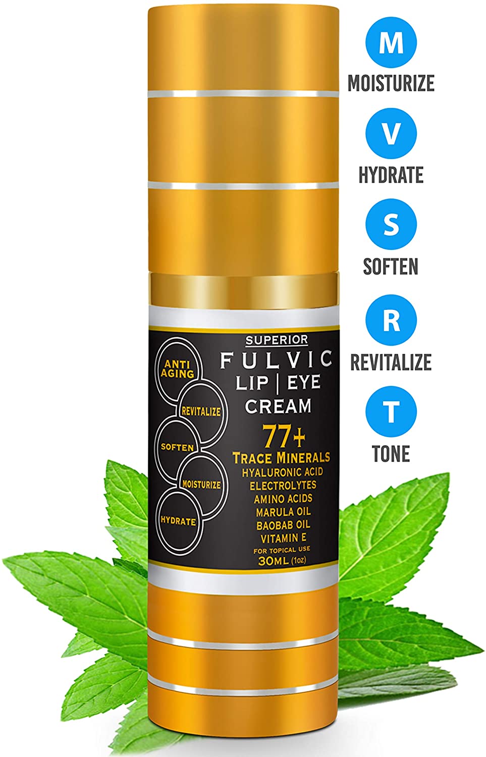 Superior Fulvic Lip Eye Cream