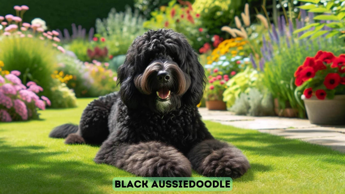 Black Aussiedoodle