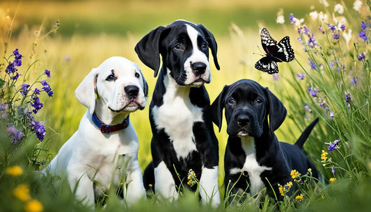 Black and White Great Dane