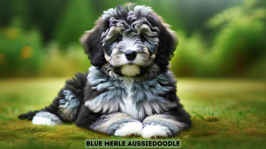 Blue Merle Aussiedoodle