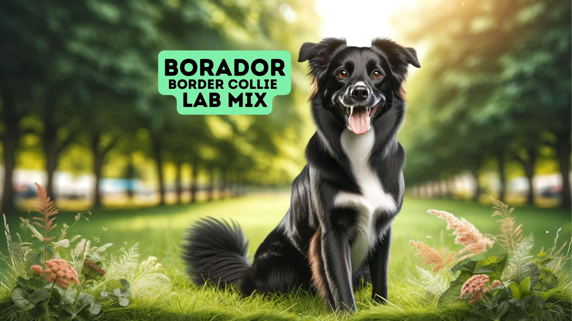 Border Lab Border Collie Pastore Labrador Mix German Shepherd Cross: 10 Adorable