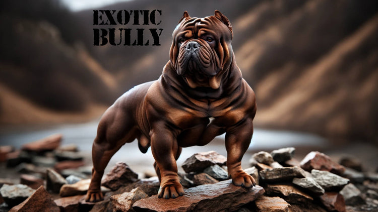 Exotic Bully: Strong, Majestic & Full of Surprises! - Chocolate Lab