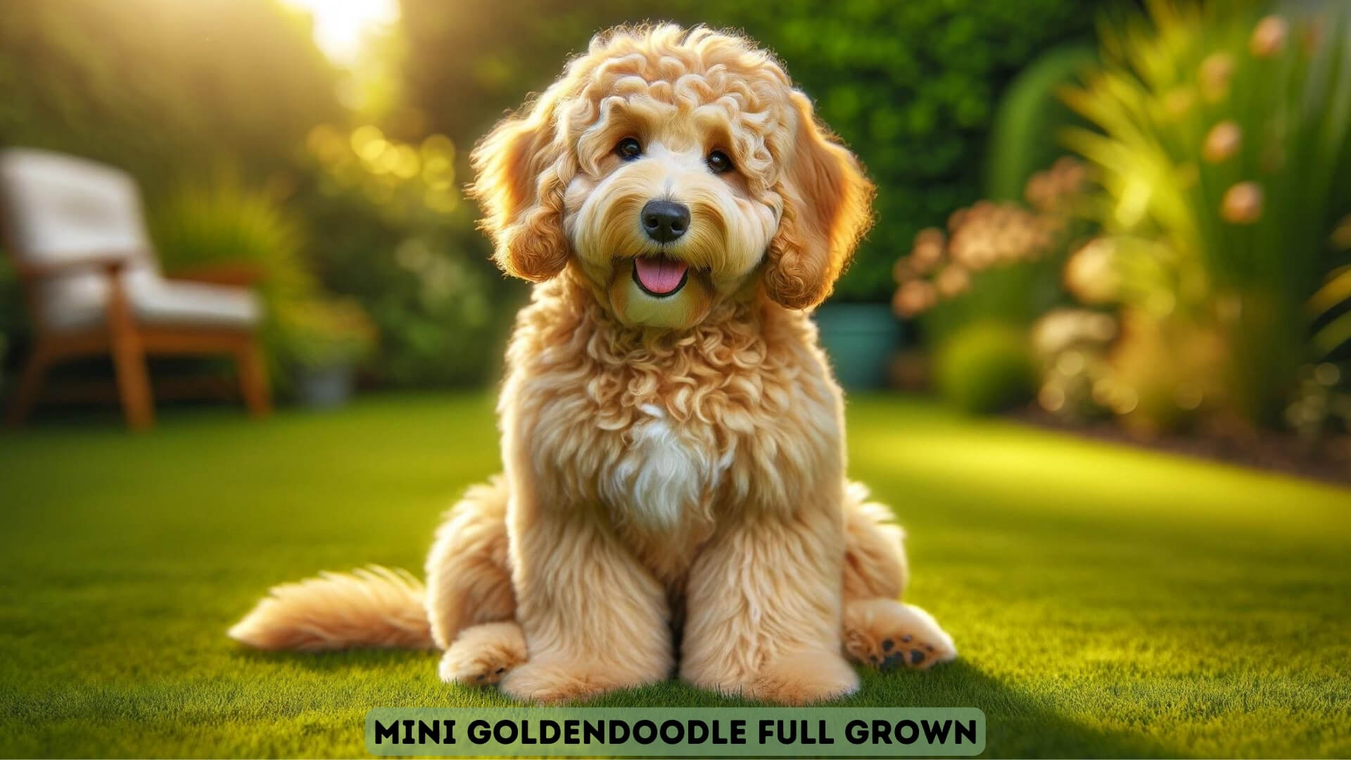 Full orders size goldendoodle