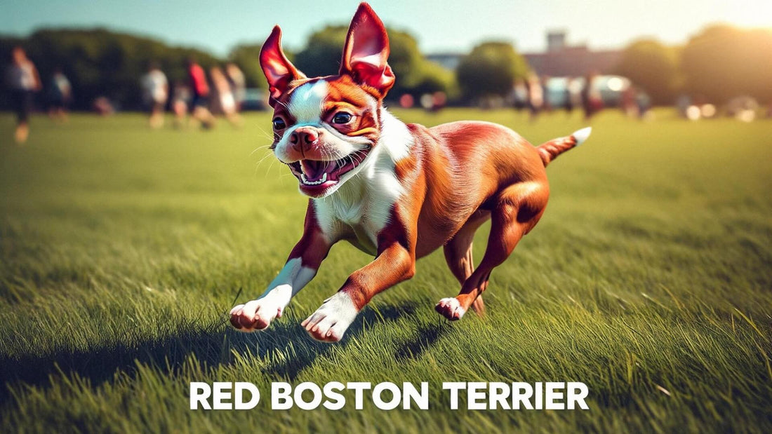 Red Boston Terrier: