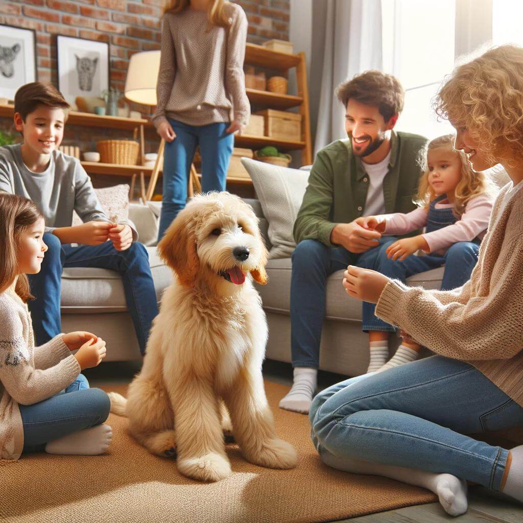A_Mini_goldendoodle_full_grown_in_a_family_environ