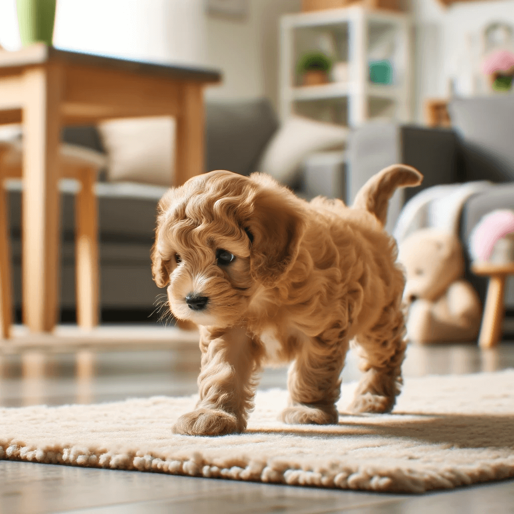 A_Teacup_Labradoodle_puppy_s_first_day_at_home_exploring_its_new_environment