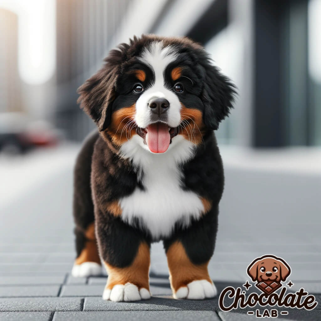 Chocolate bernese mountain dog store