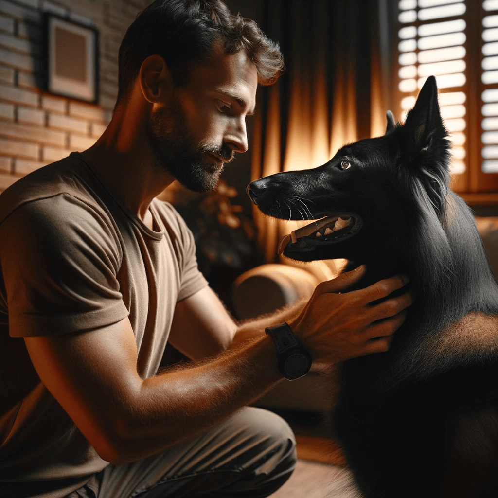 Black_Belgian_Malinois_and_its_owner_evident_in_their_interaction
