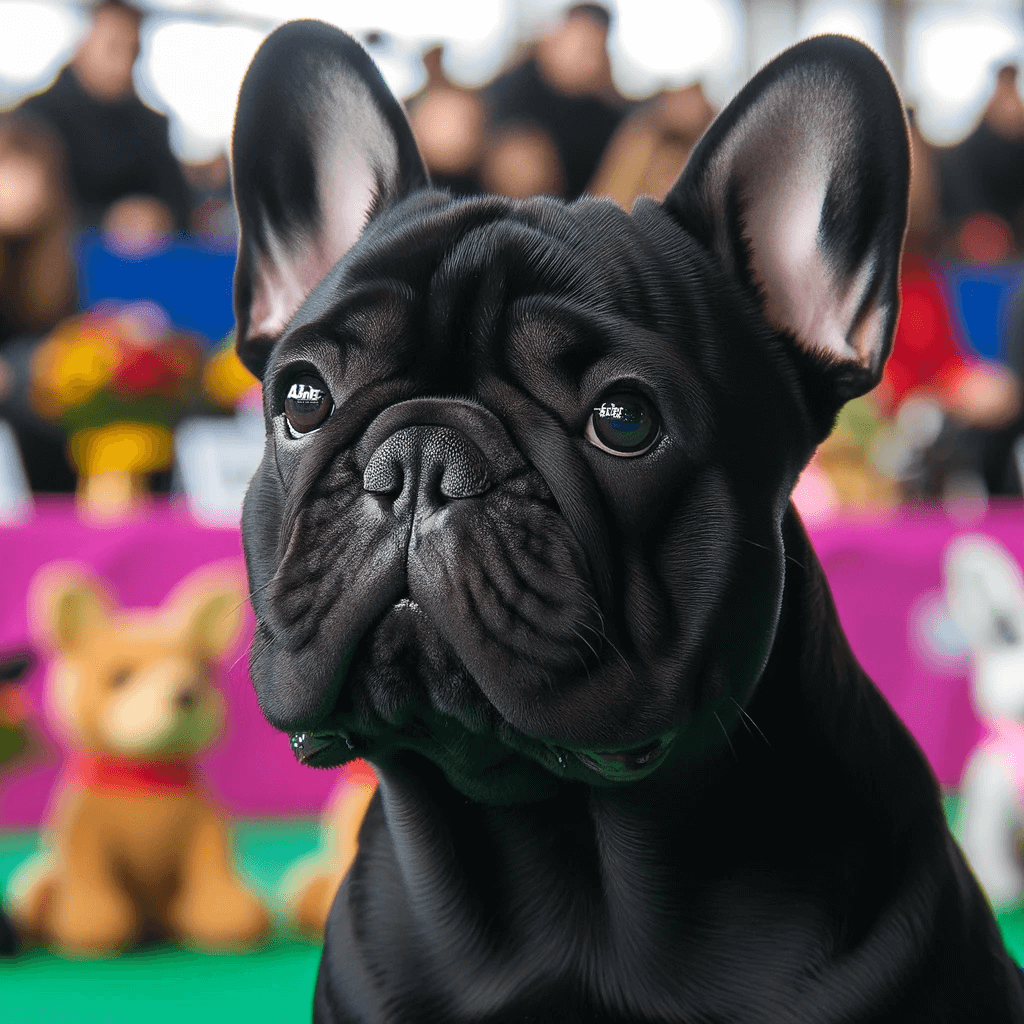 Black_French_Bulldog_participating_in_a_dog_show_displaying_its_poise_and_the_captivating_allure_of_its_black_coat