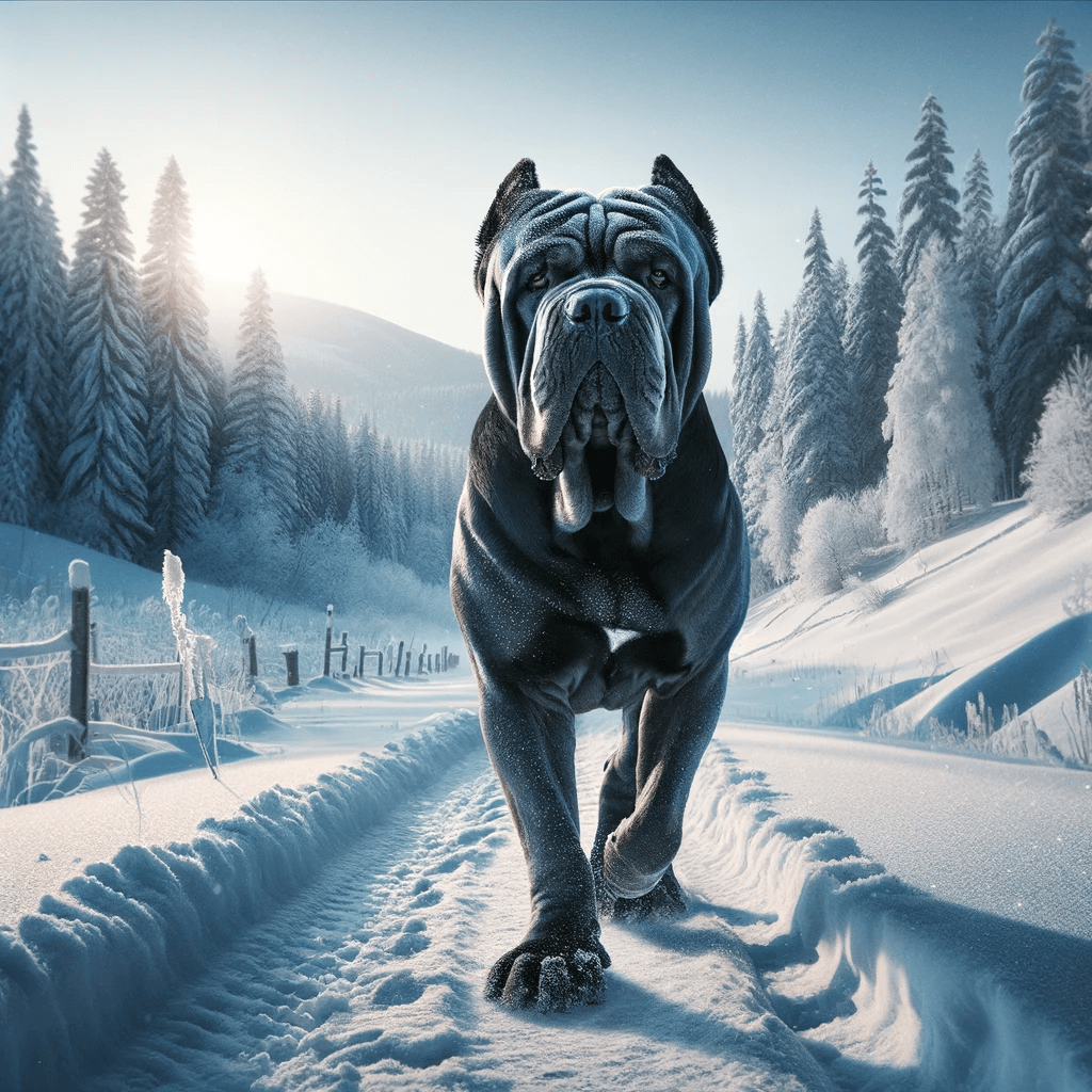 Blue_Cane_Corso_on_a_snow-covered_trail_showcasing_the_breed_s_ability_to_tolerate_cold_weather_with_its_dense_coat.