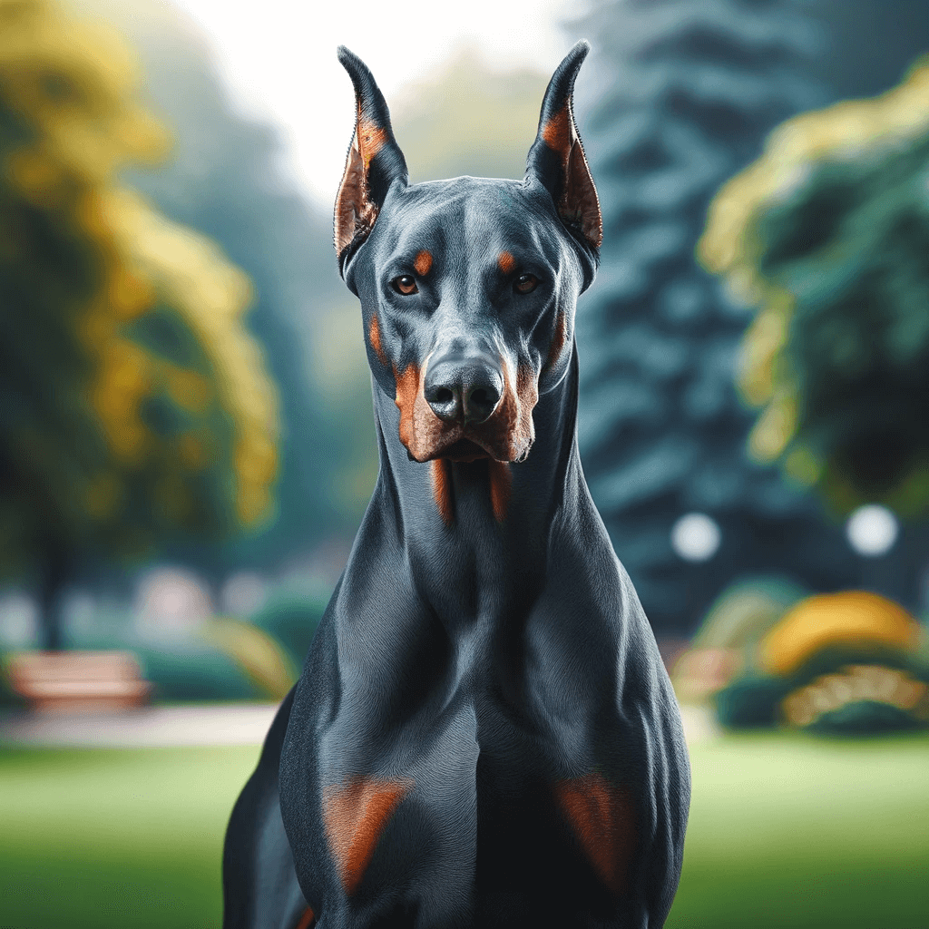 Blue_Doberman_stands_confidently_in_a_park_with_its_ears_cropped_and_standing_erect_which_is_traditional_for_the_breed