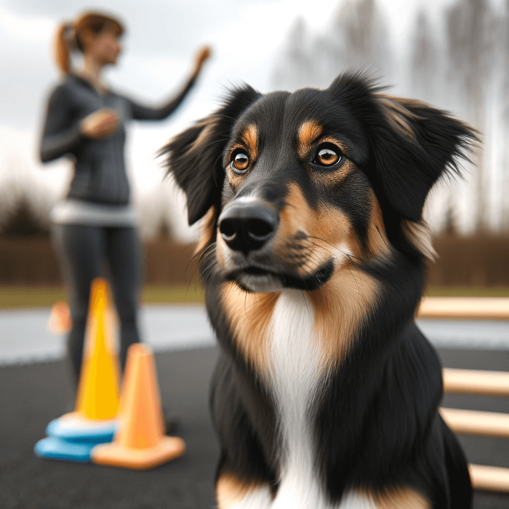 Borador_Border_Collie_Lab_Mix_focused_on_training_learning_new_commands