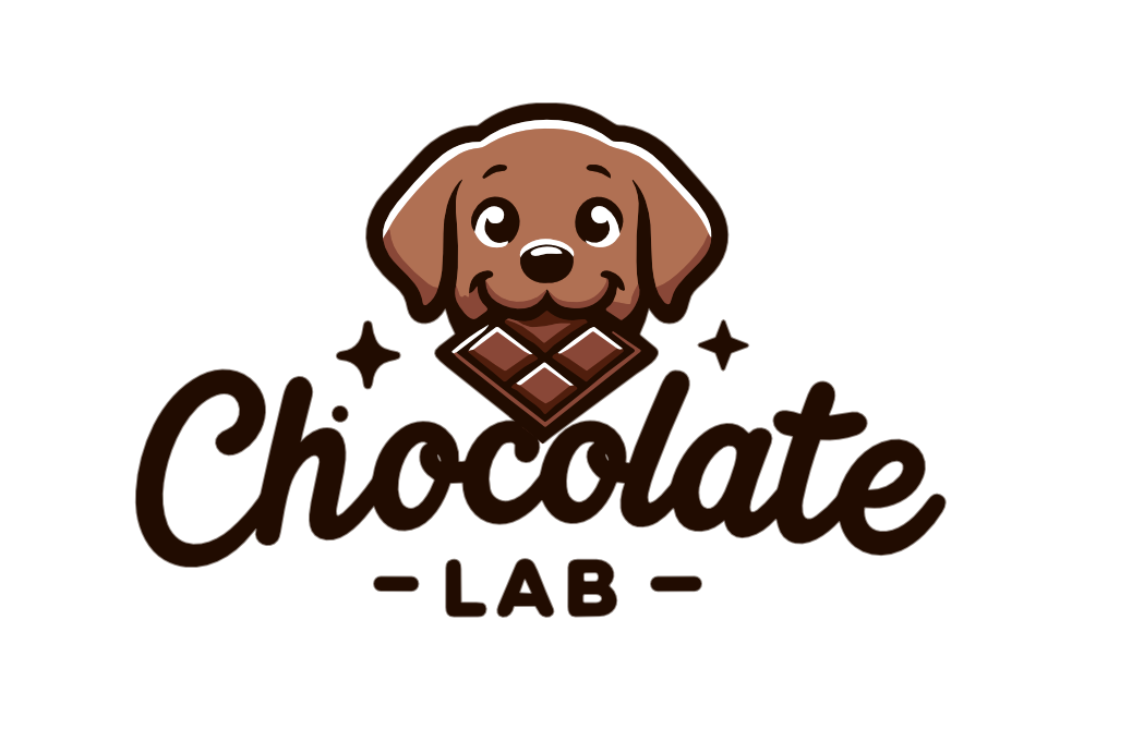 Chocolate Lab Logo Footer