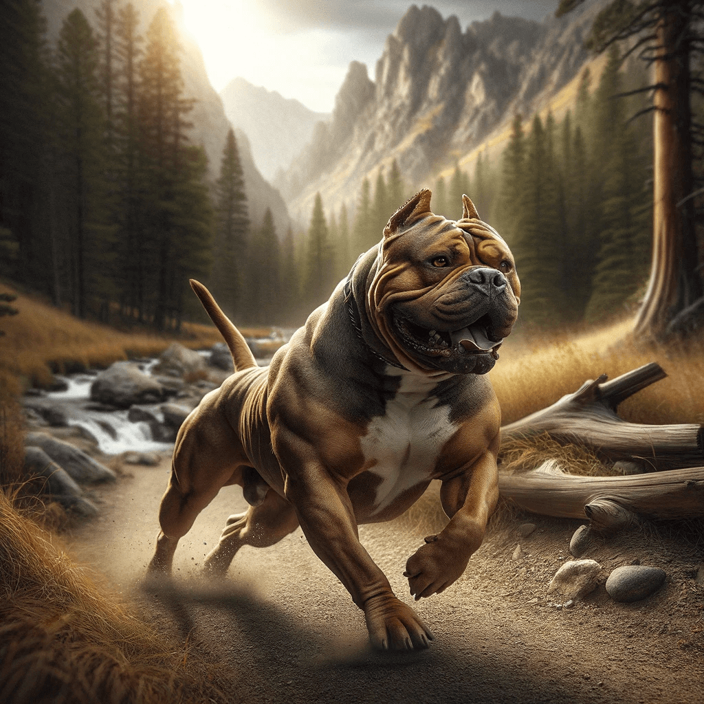 Exotic_Bully_on_a_nature_trail_displaying_its_athletic_build_and_love_for_outdoor_adventures.