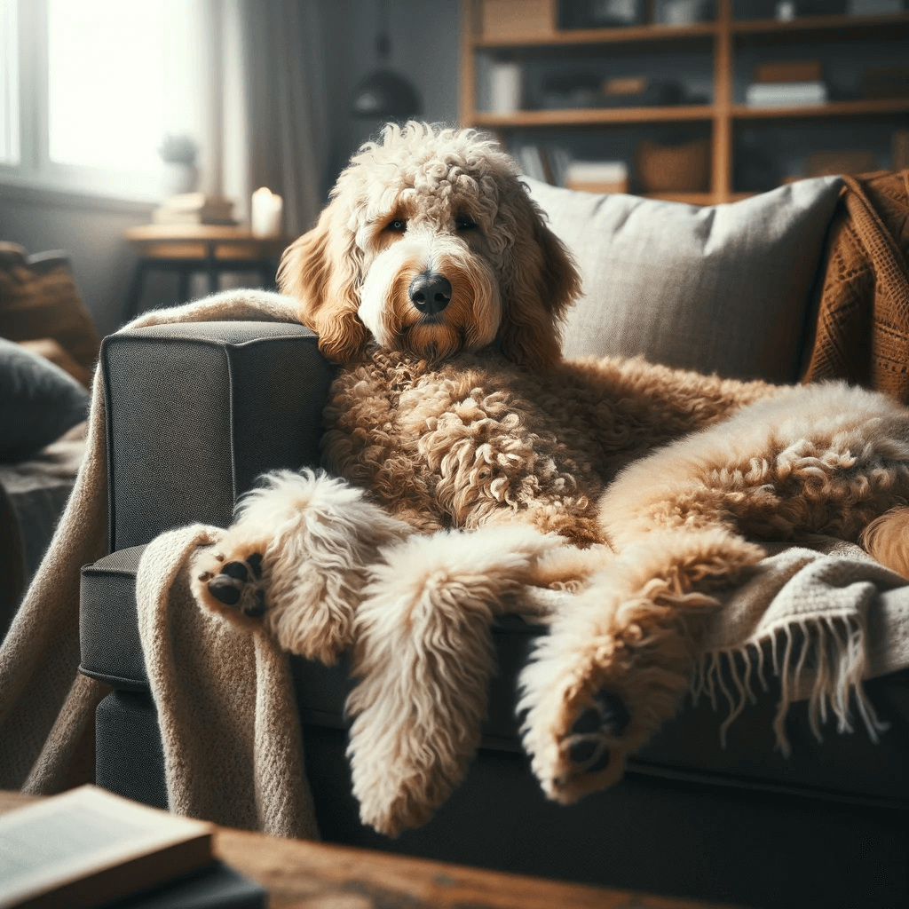 Goldendoodle_lounging_on_a_lazy_Sunday_embodying_its_relaxed_nature_and_hypoallergenic_coat