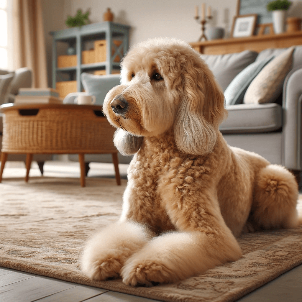 Goldendoodle_relaxing_at_home_illustrating_the_breed_s_lifelong_hypoallergenic_nature_and_suitability_for_all_ages