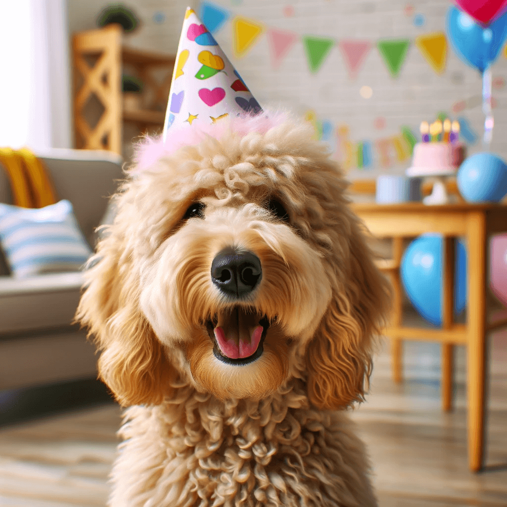 Goldendoodle_wearing_a_birthday_hat_symbolizing_its_role_in_family_celebrations