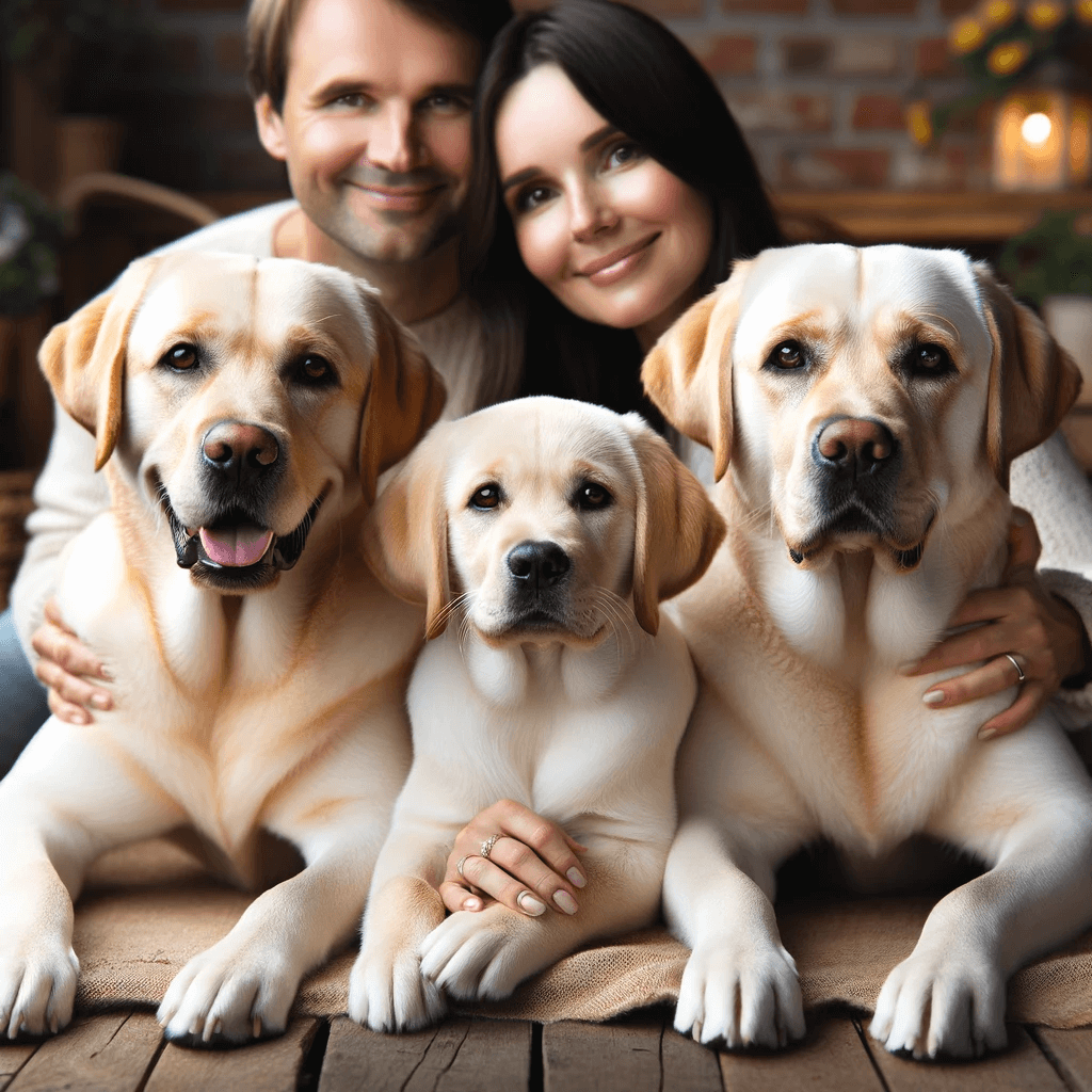 Labradorii_Labrador_Retrievers_posing_for_a_charming_family_photo_showcasing_their_photogenic_qualities_and_love_for_human_interaction