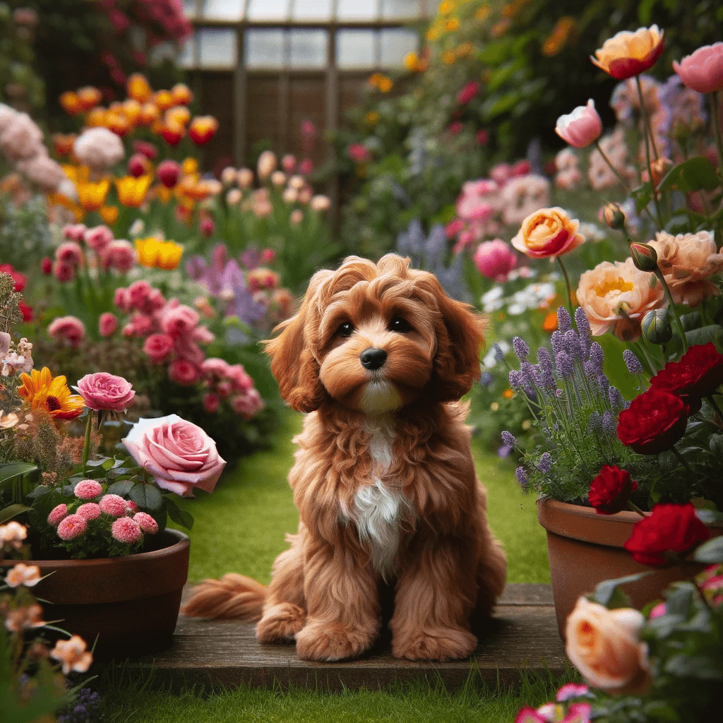 Mini_Cavapoo_sitting_in_a_blooming_flower_garden_capturing_the_breed_s_natural_beauty_and_harmony_with_nature