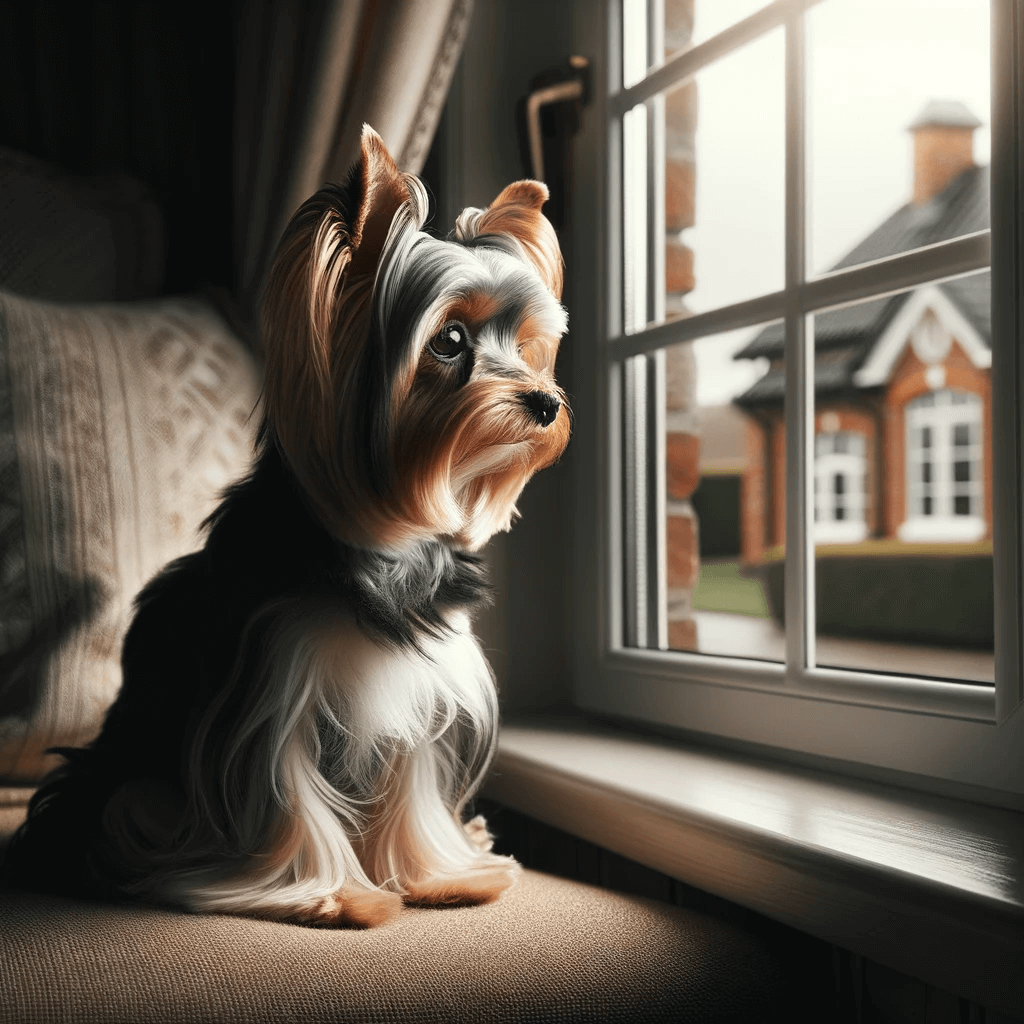Parti_Yorkie_looking_out_the_window_reflecting_its_alertness_and_keen_observation_skills.