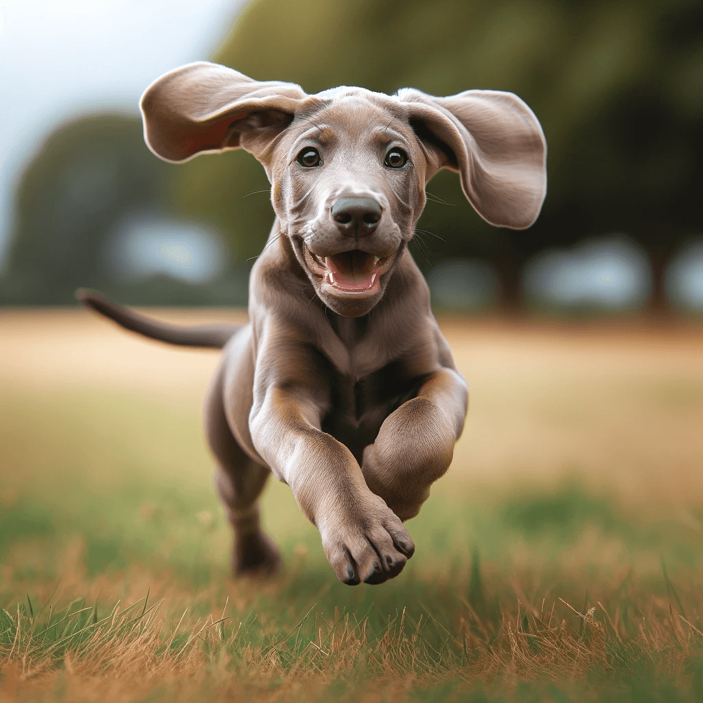 Playful_Pup_Young_Labmaraner_in_Action_A_young_Labmaraner_puppy_playfully_running_in_a_grassy_field_its_floppy_ears_and_enthusiastic_expression_cap