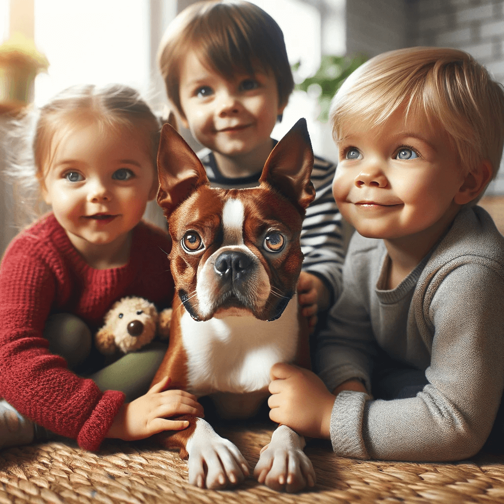 Red_Boston_Terrier_with_children_showcasing_its_friendly_and_protective_nature_around_younger_family_members