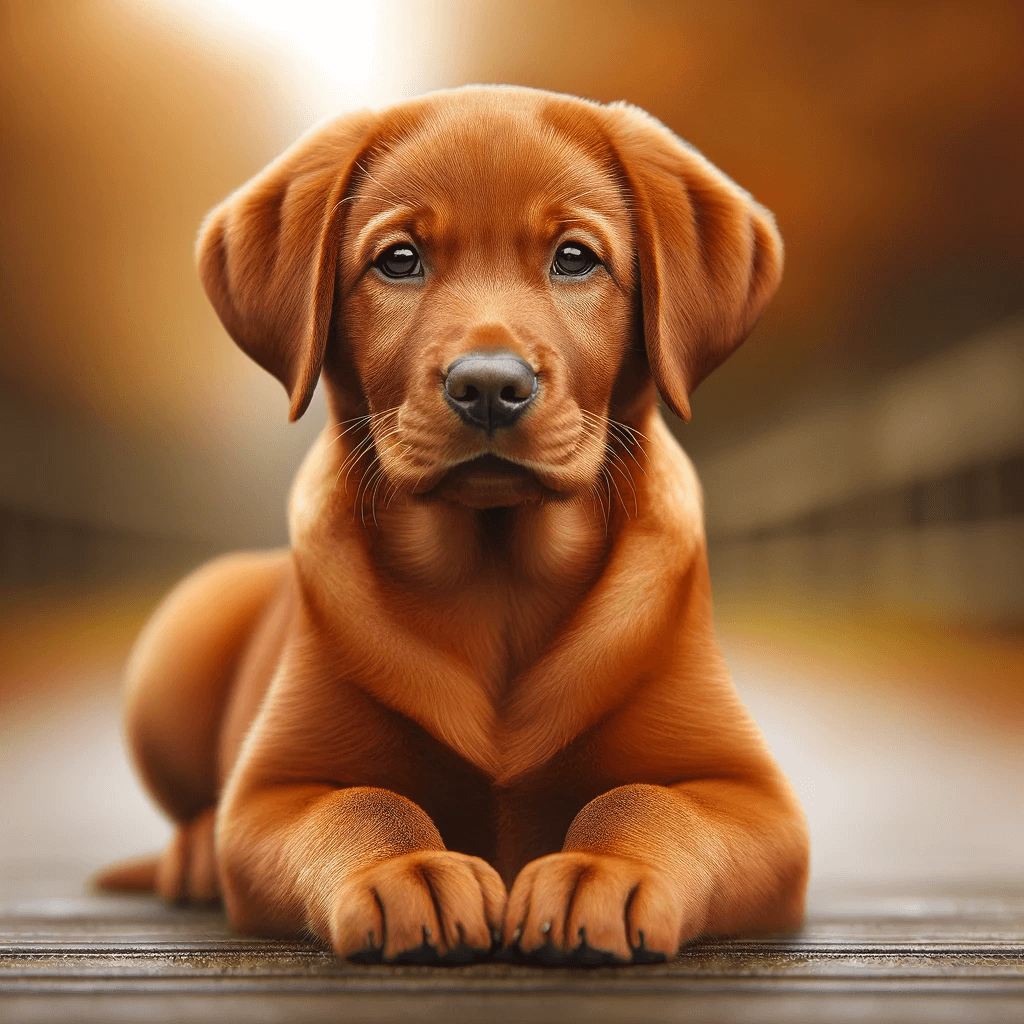 Red_Fox_Labrador_puppy_as_a_growing_adult_displaying_its_striking_appearance