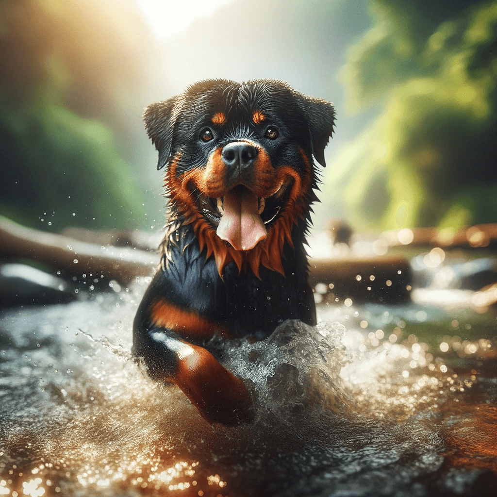 Red_Rottweiler_playfully_splashing_in_a_river_its_coat_wet_and_glistening_capturing_a_moment_of_joy_and_freedom