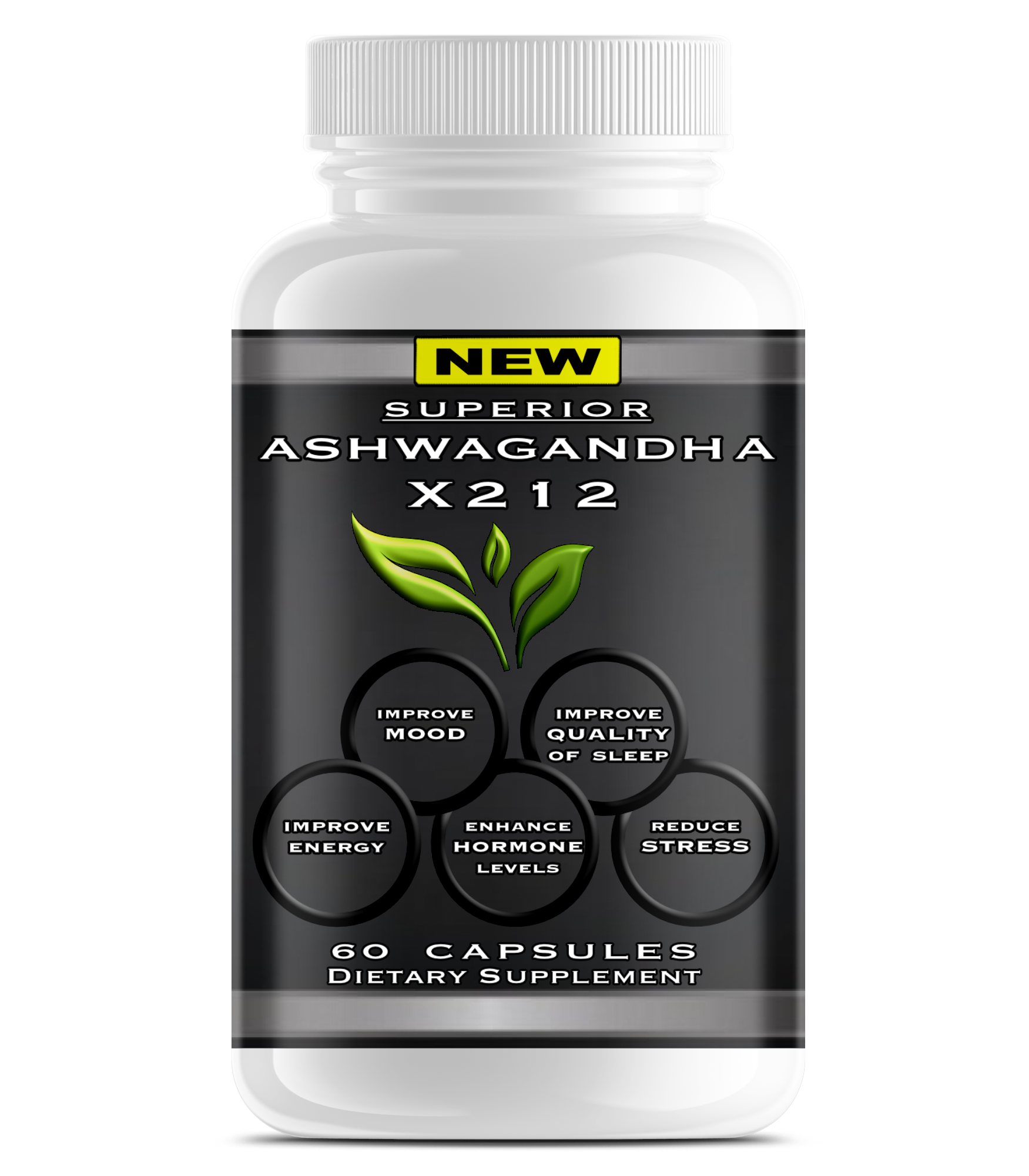 Ashwagandha Extract X212 Super Strength 1300mg - Chocolate Lab