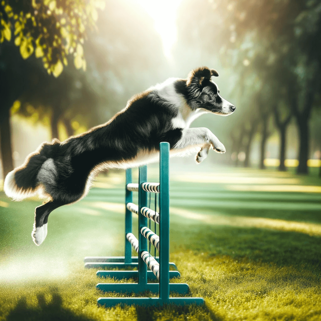 Short_Haired_Border_Collie_engaged_in_training_or_exercise.