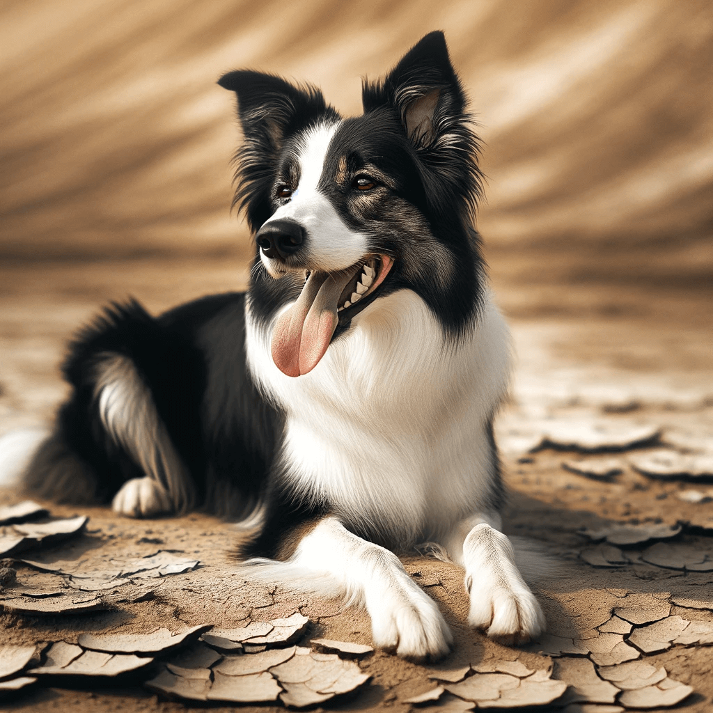 Short_Haired_Border_Collie_lying_down_on_a_dry_sandy_surface_looking_relaxed_with_its_tongue_out_a_typical_pose_after_exercise_or_during_warm_wea
