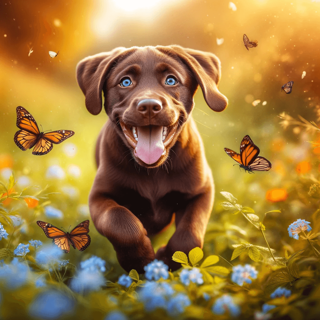 Youthful_Joy_of_a_Blue-Eyed_Chocolate_Labrador_Chasing_Butterflies