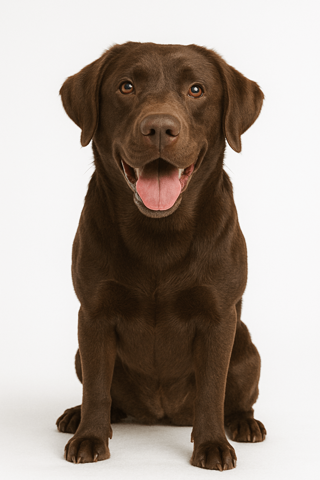 chocolate lab dog