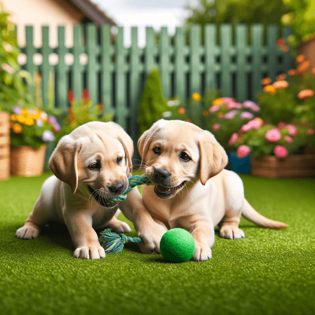 green_Labrador_puppies_with_gentle_green-tinted_fur_playing_in_a_backyard