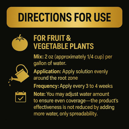 Liquid Aeration for Lawn - Humic & Fulvic Acid, Covers 10,000 Sq Ft
